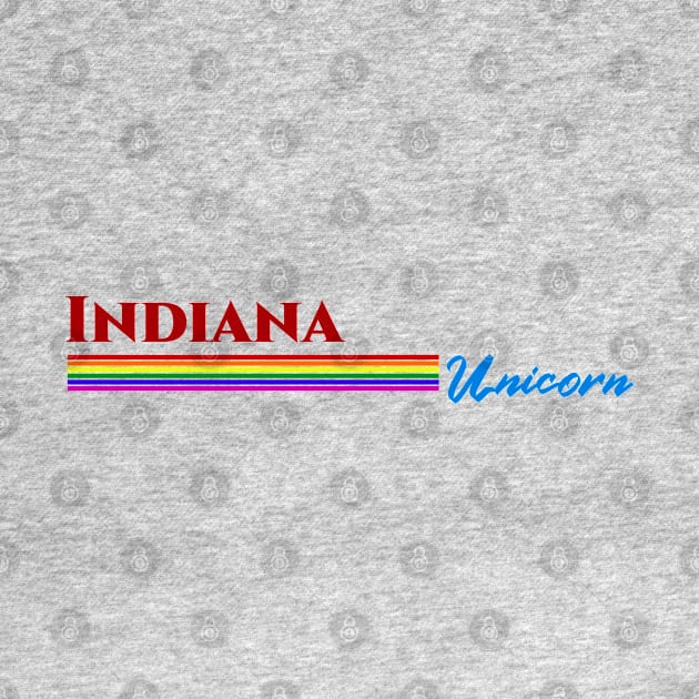 Indiana Unicorn Gift by Easy On Me